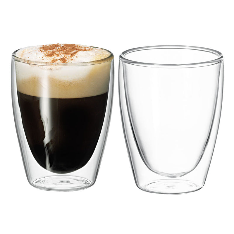 Verre mural double Avanti Caffe (Ensemble de 2)