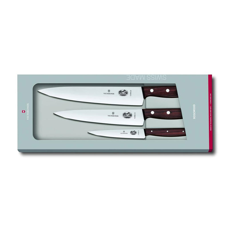 Ensemble de sculpture de palissandre Victorinox