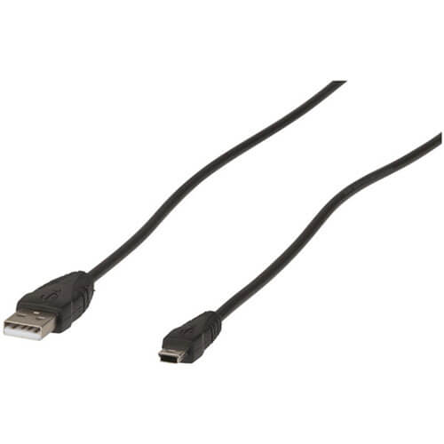 USB 2.0 Type-A Plug to 5 Pin Mini Type-B Plug Cable