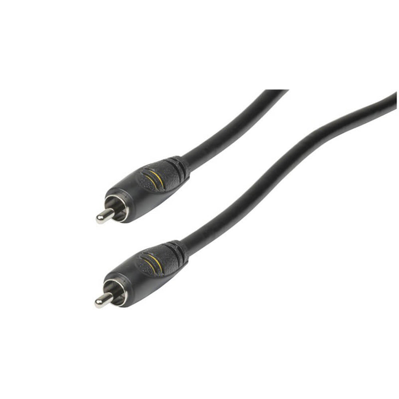 Câble coaxial RCA fiche à fiche RG59U (jaune)