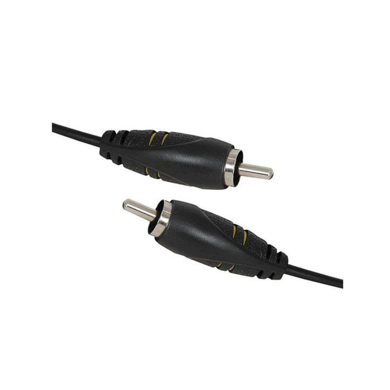 Câble coaxial RCA fiche à fiche RG59U (jaune)