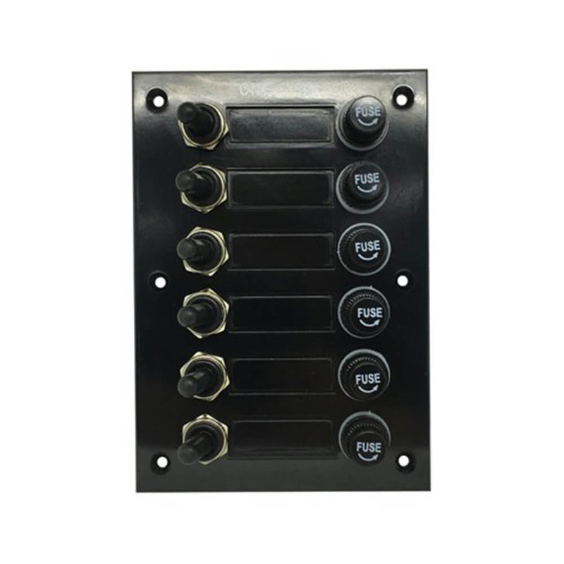 Switch Panel with Fuses and Ingress Protection