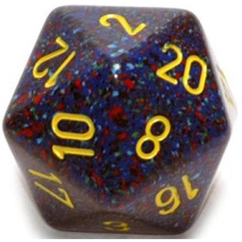 D20 Dés Moucheté (34mm)