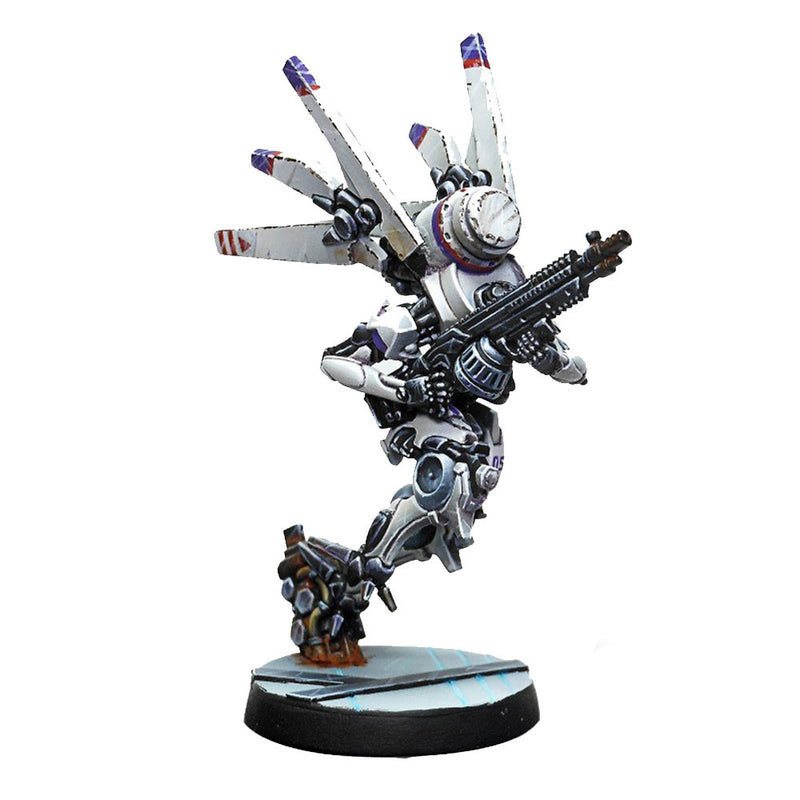 Infinity Aleph Miniatures Garuda tacbots (Boarding Shotgun)