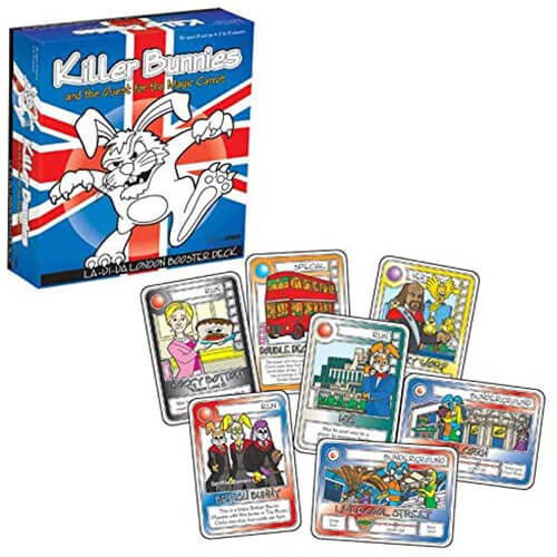 Killer Bunnies Quest London Booster Card Game