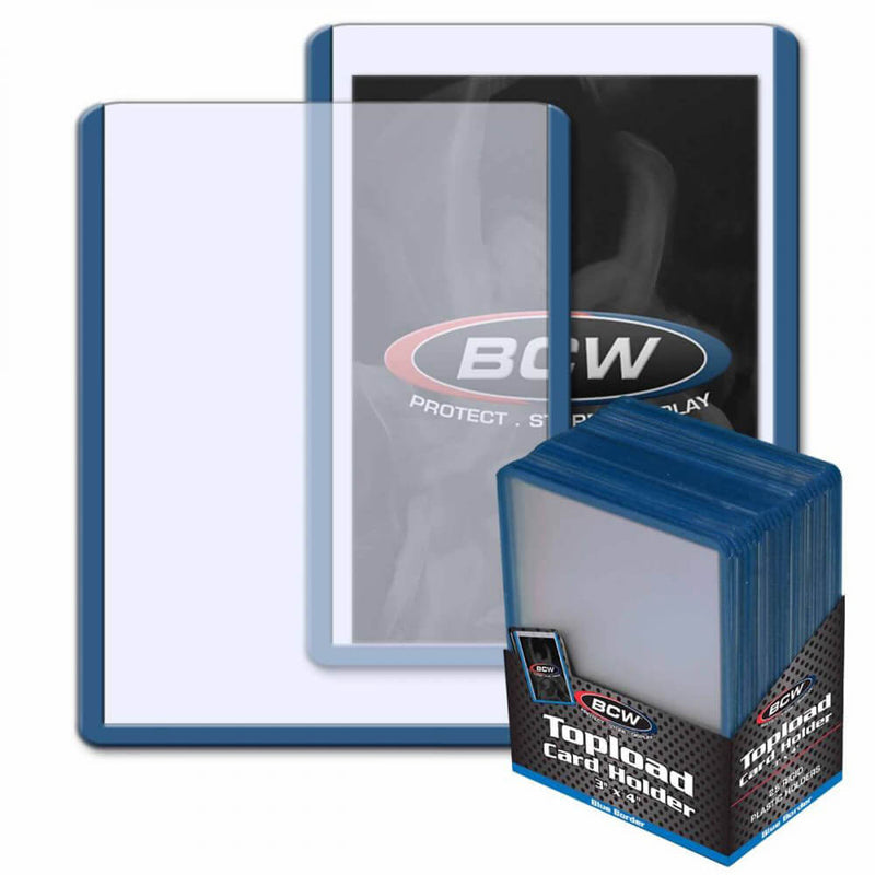 Bordure de porte-cartes BCW Topload (3" x 4")