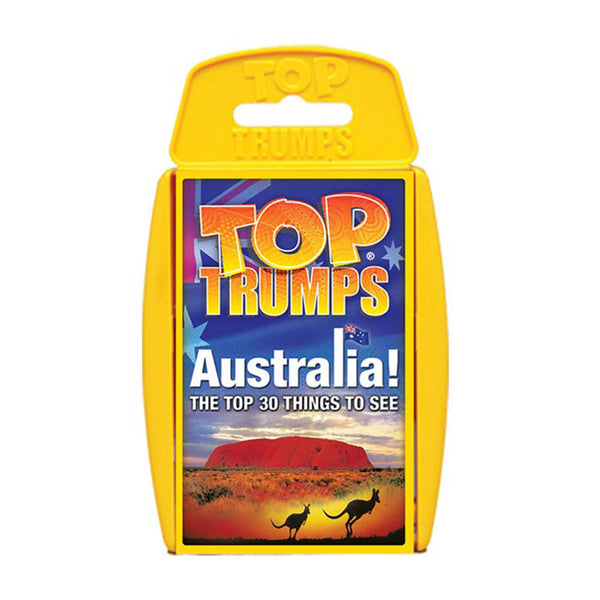 Top Trumps Australia Top 30 Things to See Card Game