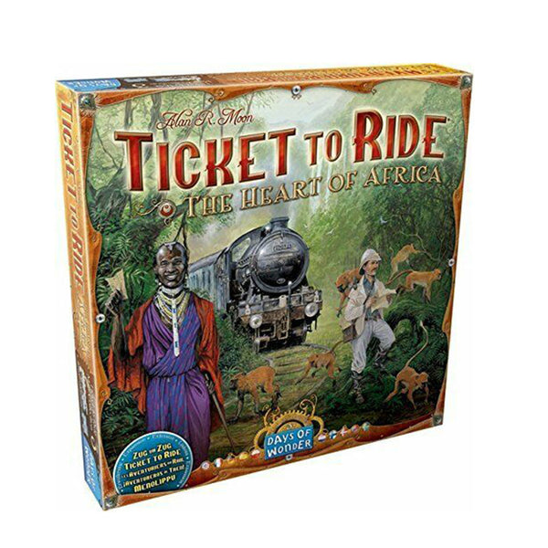 Ticket to Ride Africa Board Game Expansion