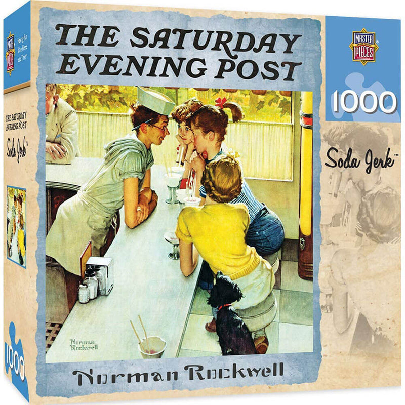 Puzzle 1000 pièces The Saturday Evening Post