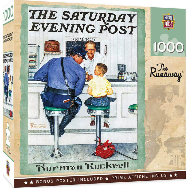 Puzzle 1000 pièces The Saturday Evening Post