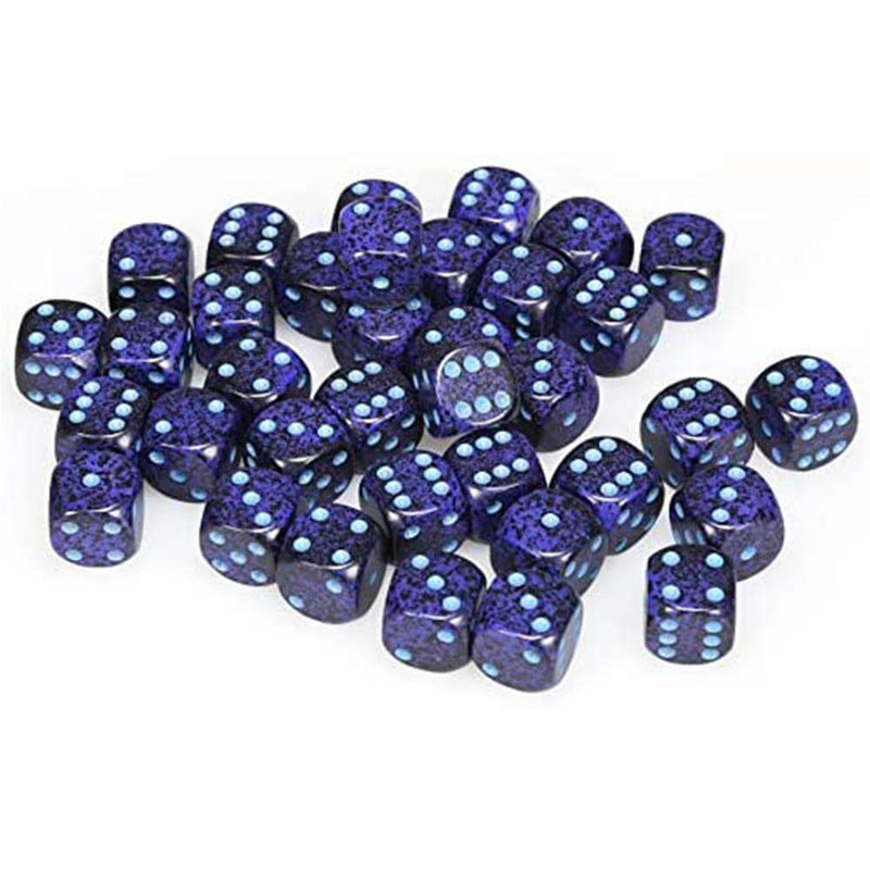 D6 Dés Mouchetés 12mm (36 Dés)