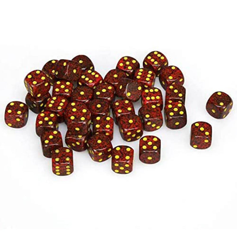 D6 Dés Mouchetés 12mm (36 Dés)