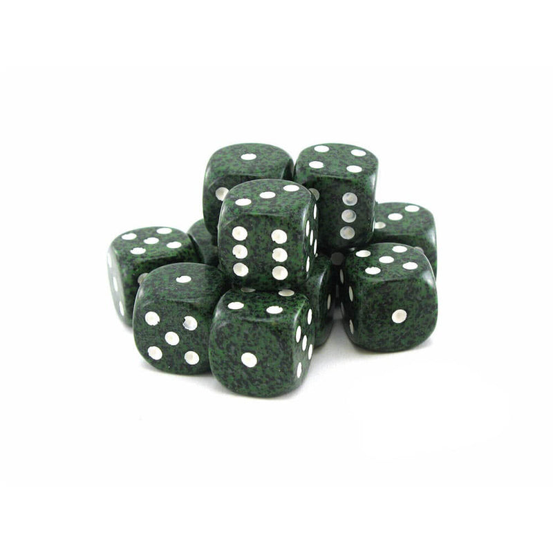 D6 Dés Mouchetés 16mm (12 Dés)