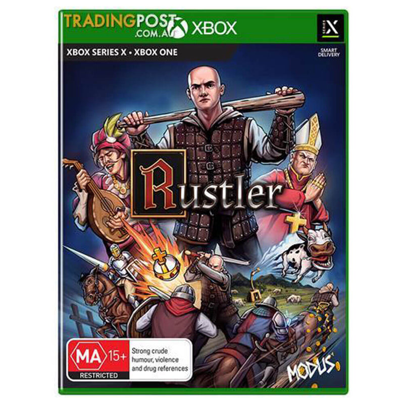 Jeu de chevaux Rustler Grand Theft