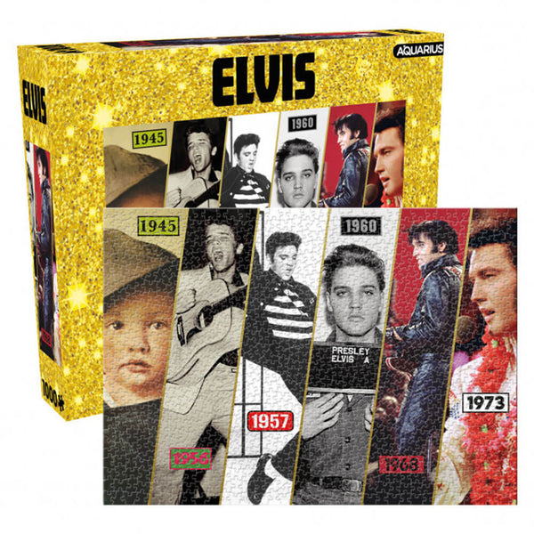 Aquarius Puzzle Elvis Timeline Puzzle 1,000 pieces