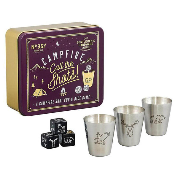 Gentlemen's Hardware Campfire Call Shots (Cup & Dice Game)