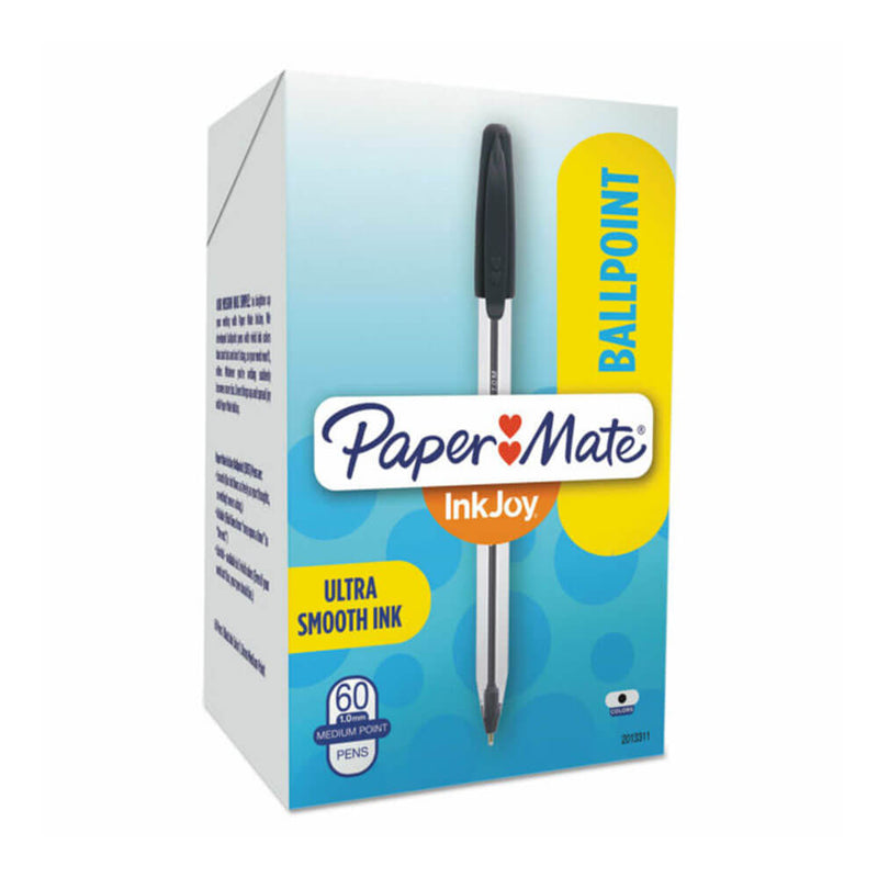 Papermate Inkjoy Stylo Pointe Moyenne 1.0mm 60pk