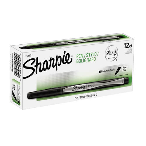 Stylo Fineliner Sharpie (12pk)