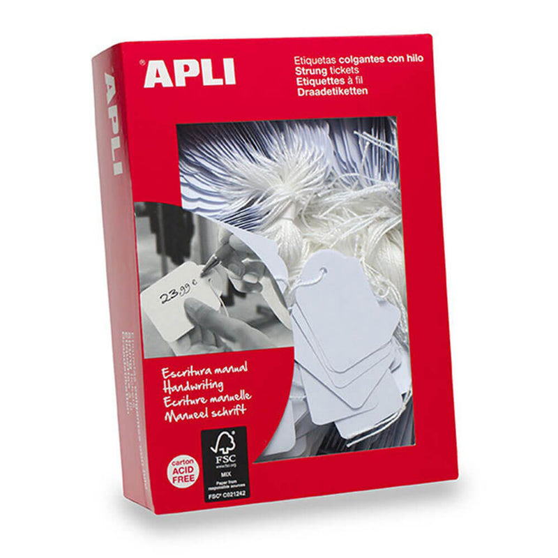 Étiquettes Apli Merchandising Blanc 500pk