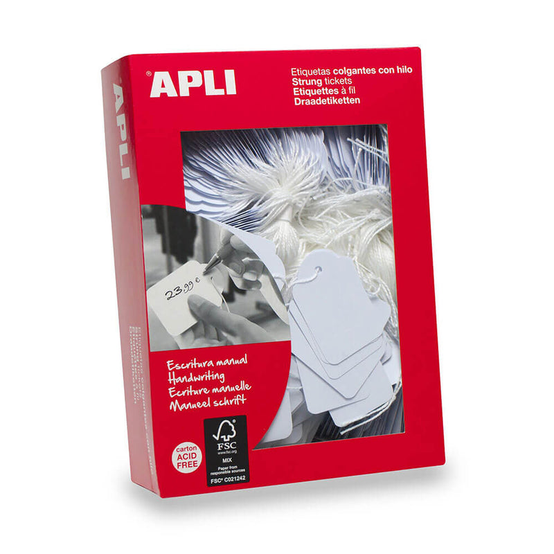 Étiquettes Apli Merchandising Blanc 500pk