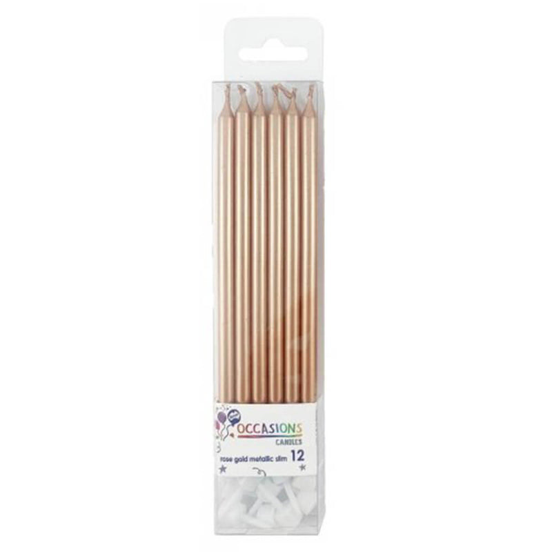 Bougies Alpen Slim avec supports 120mm (12pk)