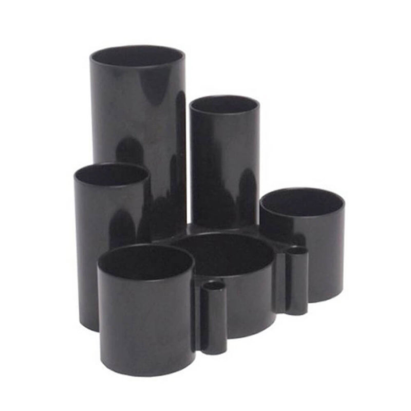 Organisateur de tubes Italplast Desk Tidy (noir)