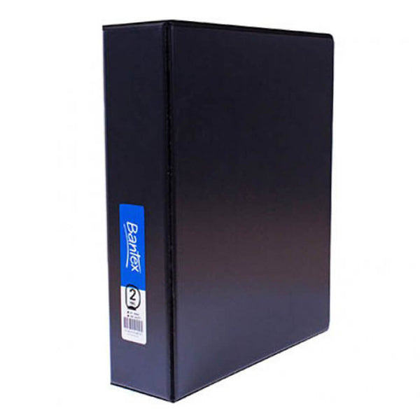 Bantex 2 D-ring Insert Binder 50mm A4 (Black)