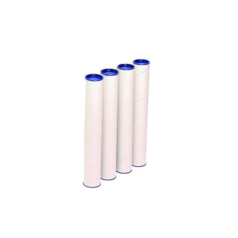 Marbig Mailing Tube 4pk (Blanc)