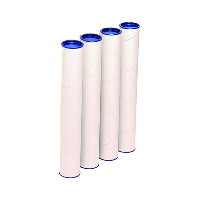 Marbig Mailing Tube 4pk (Blanc)