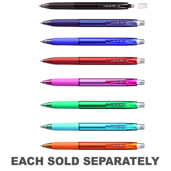 Uni-Ball Erasable Retractable Gel Ink Pen 0.5mm