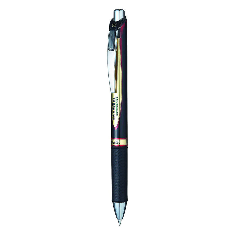 Pentel EnerGel Stylo à pointe métallique rétractable (0,5 mm)