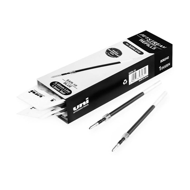 Uni Jetstream Retractable Pen Refills 1mm (Box of 12)