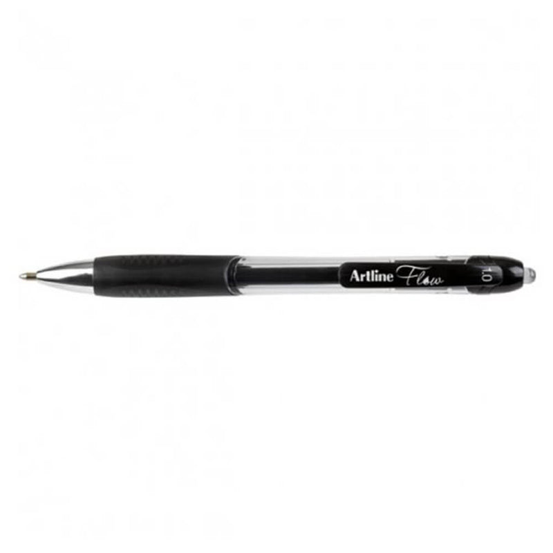 Stylo rétractable Artline Flow 1,0 mm (boîte de 12)