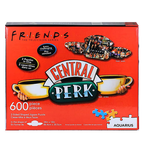 Friends Central Perk & Collage 600pc Double Sided Puzzle