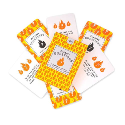 Burning Juicy Questions Card Game